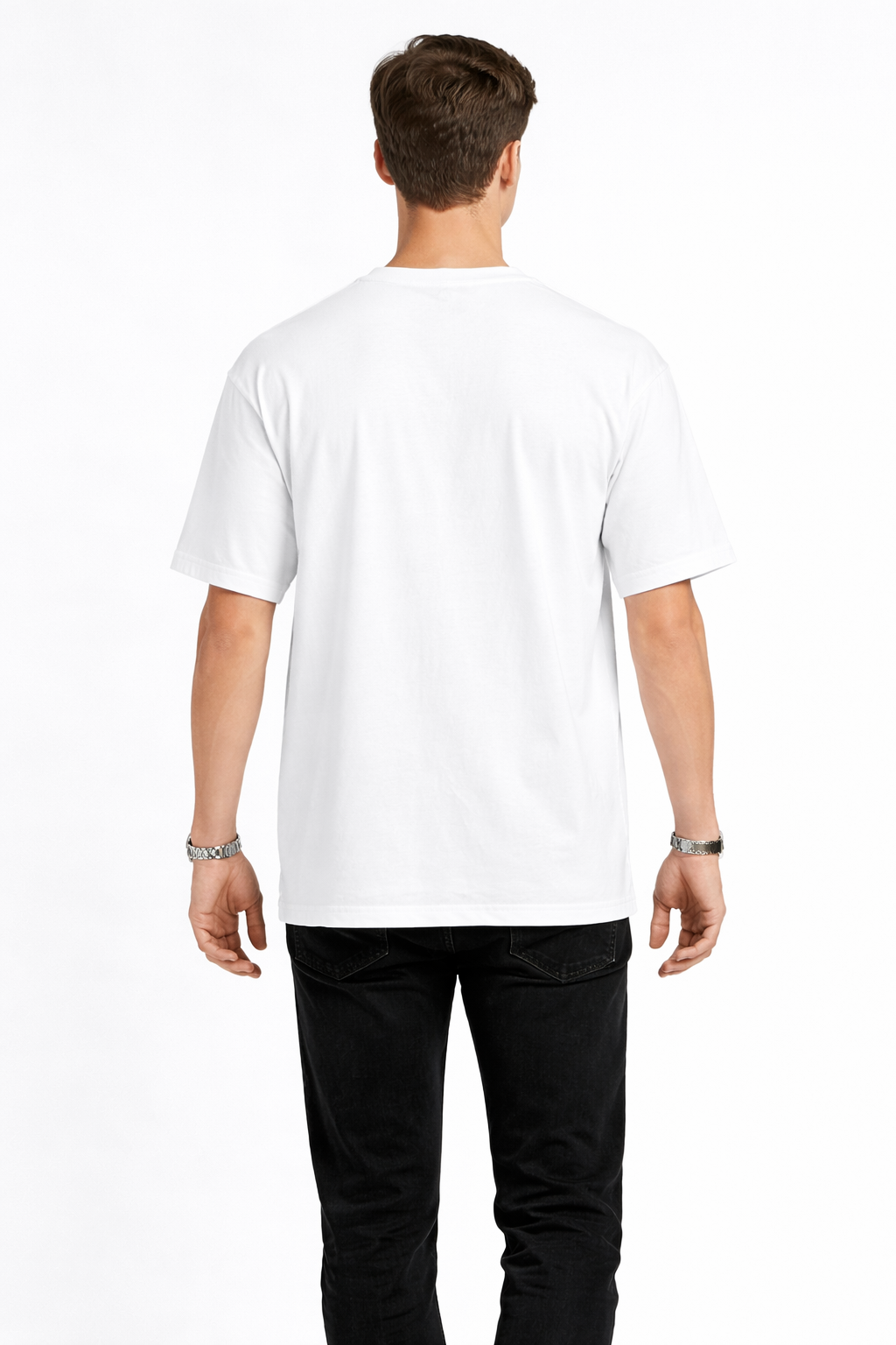 Mountain Glow Graphic Stretch T-shirt